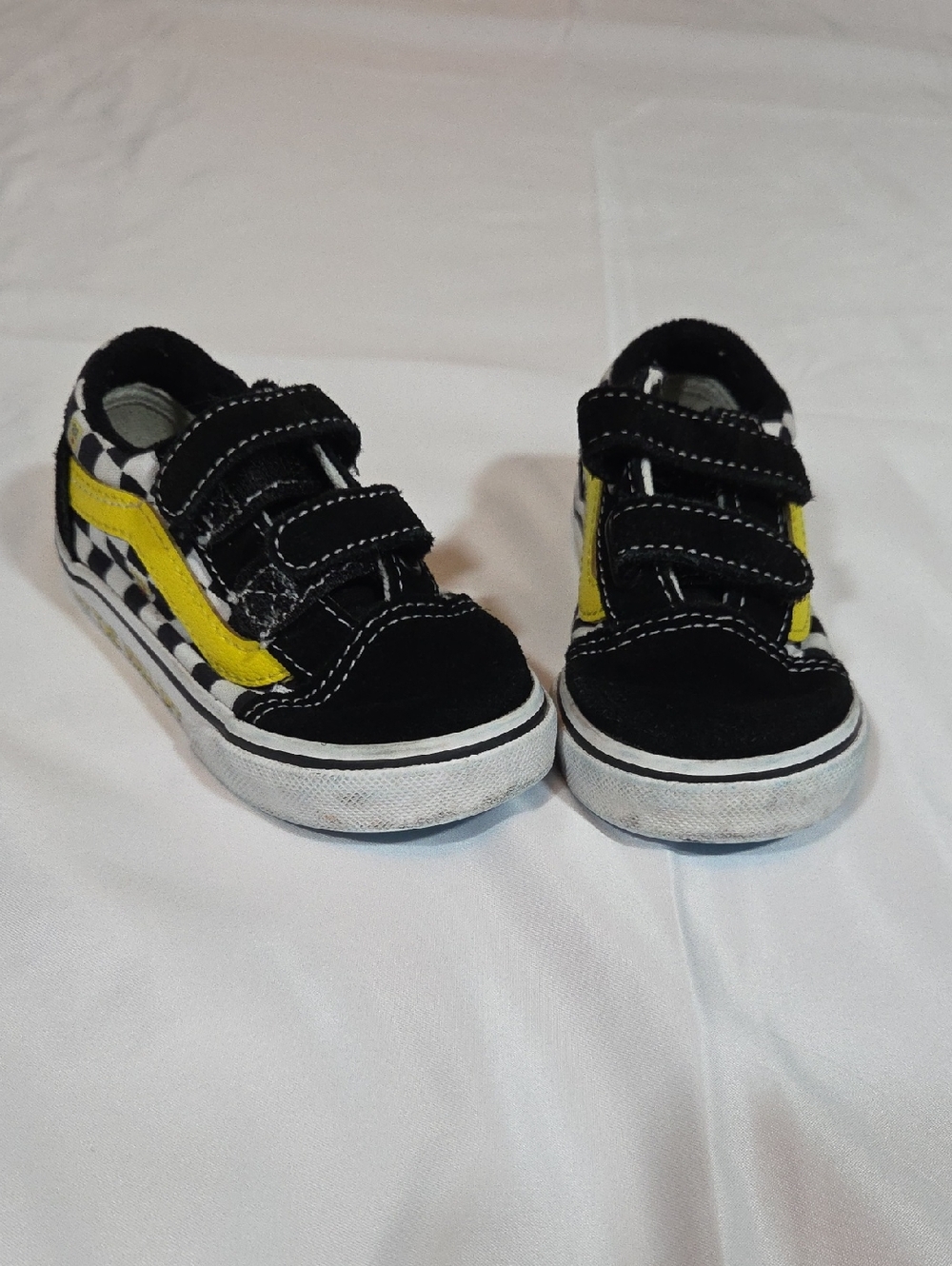 Vans x SpongeBob SquarePants Old Skool V shoes Size 6.5 Toddler